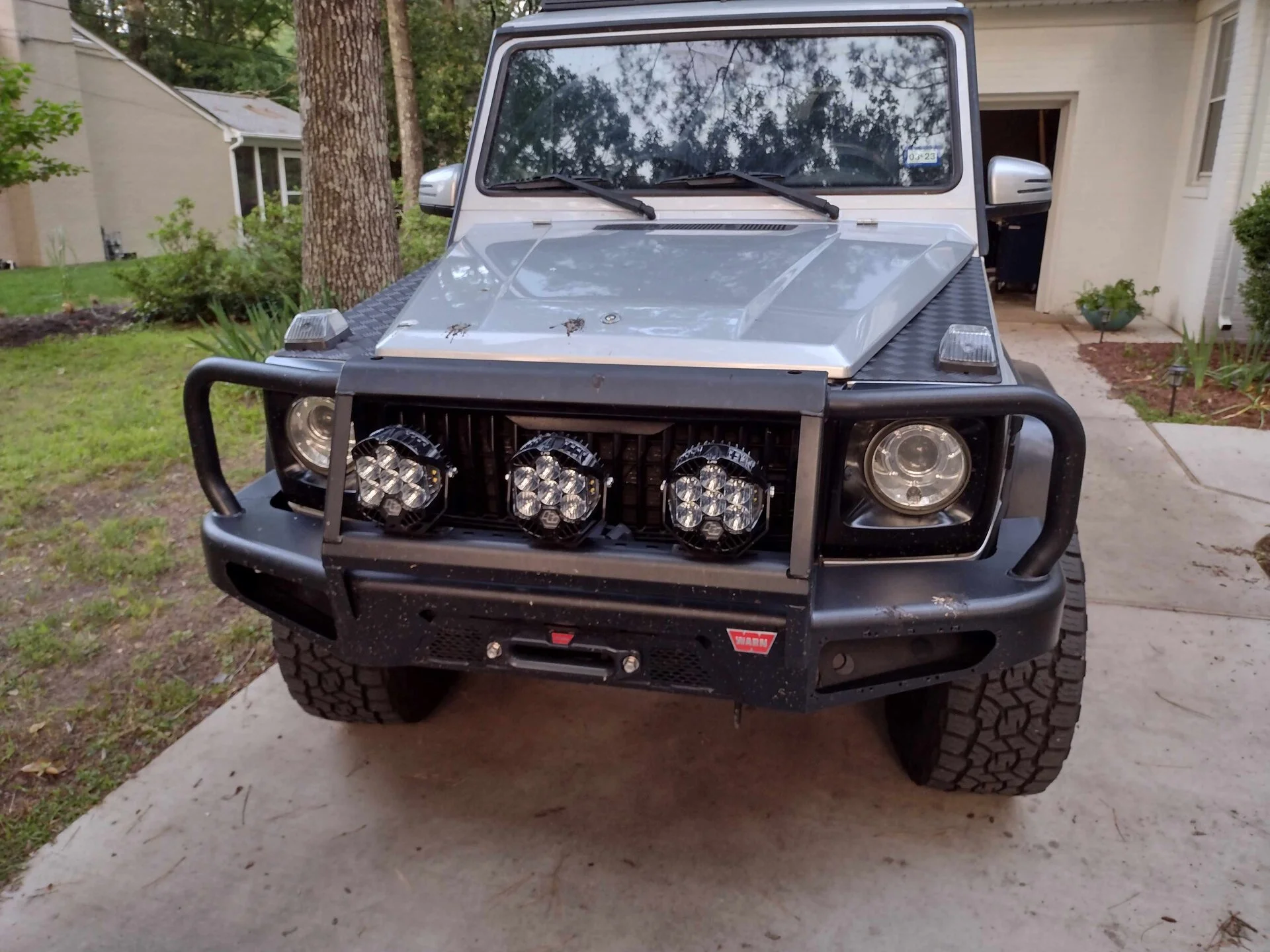 June Dirty front with new Baja lights.webp