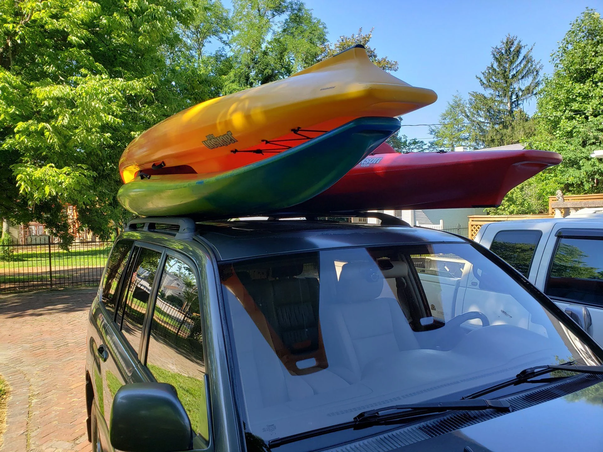 Kayaks on roof questions | IH8MUD Forum