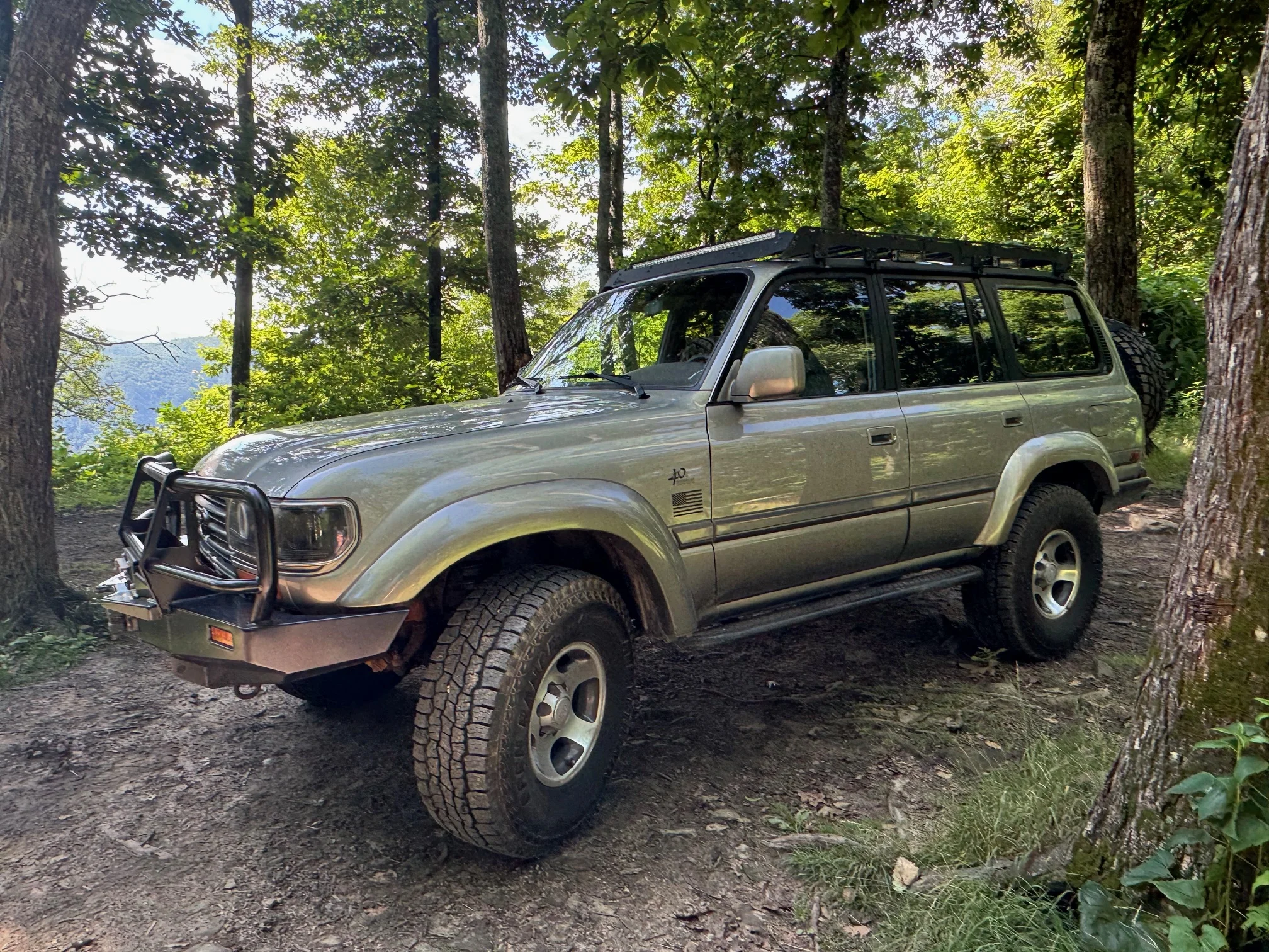 1997 Toyota Land Cruiser 40th Anniversary Edition Triple Locked (BaT auction)