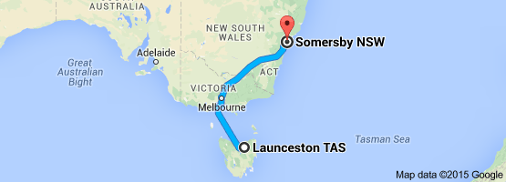 Launceston to Somersby.png