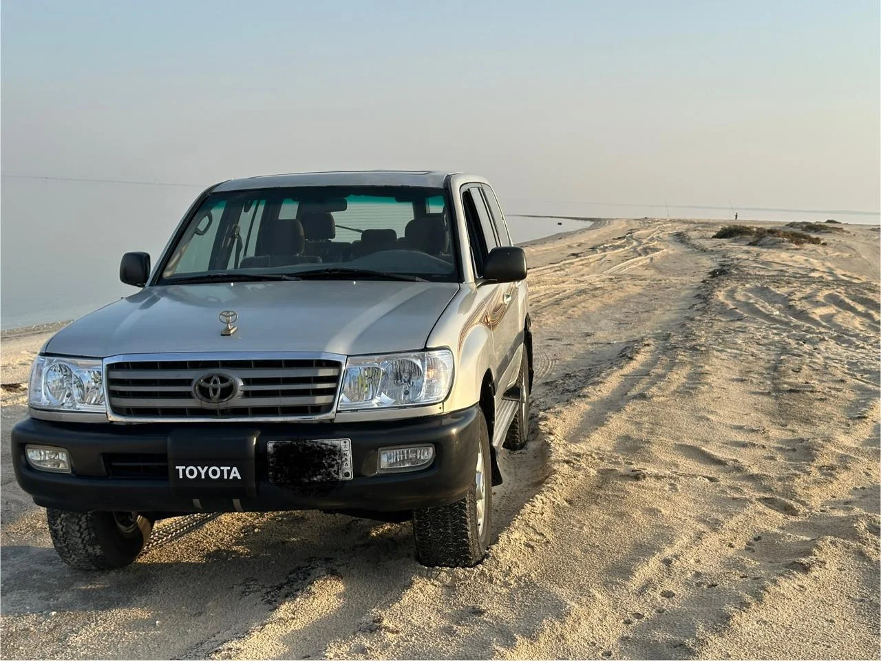 LC100 on the beach.webp