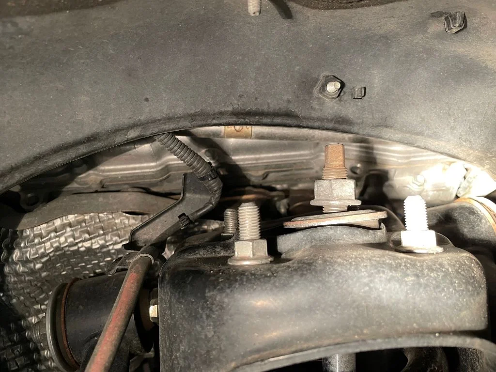 Loose top strut nut.webp