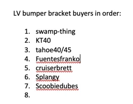 LV bumper bracket list in order.webp