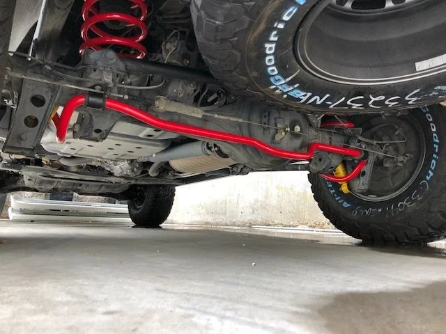 LX 470 OME Lift under carrage.webp
