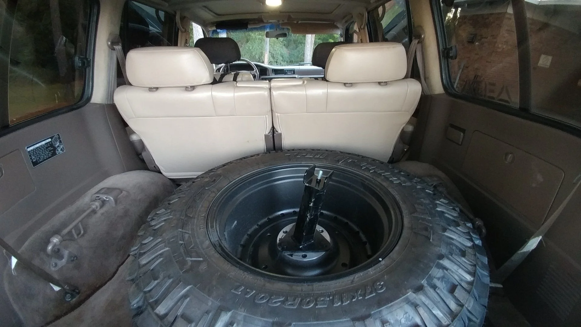 LX Interior rear spare tire.webp