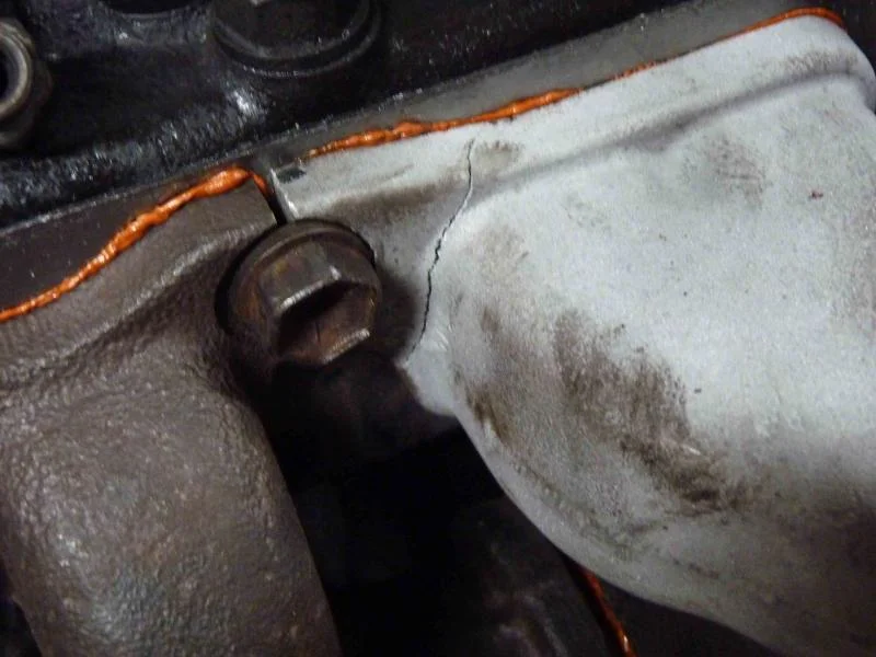 Cracked Intake Manifold time to cuss...thoughts IH8MUD Forum