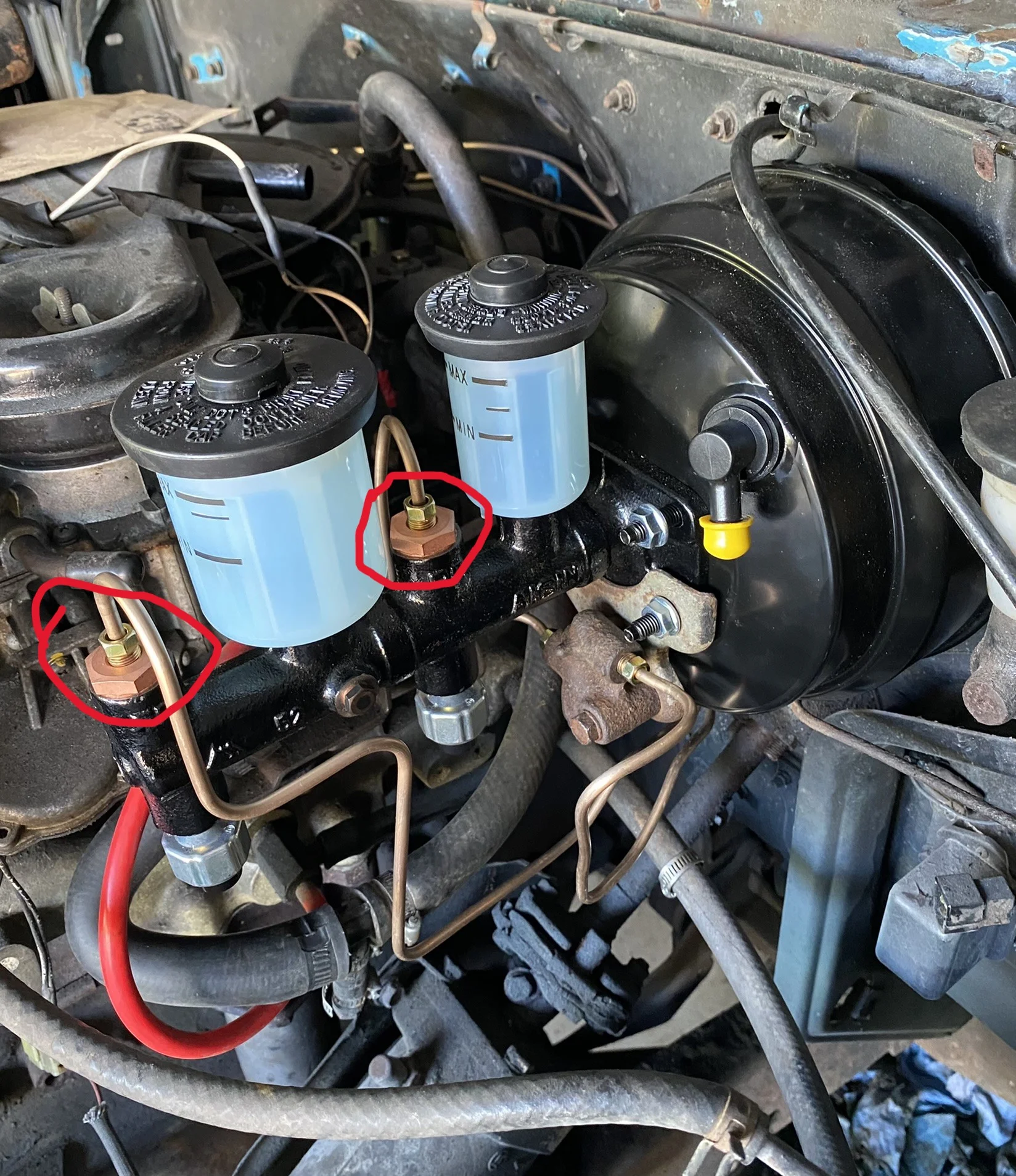 Marked-Up Example of Master Cylinder Fittings.webp