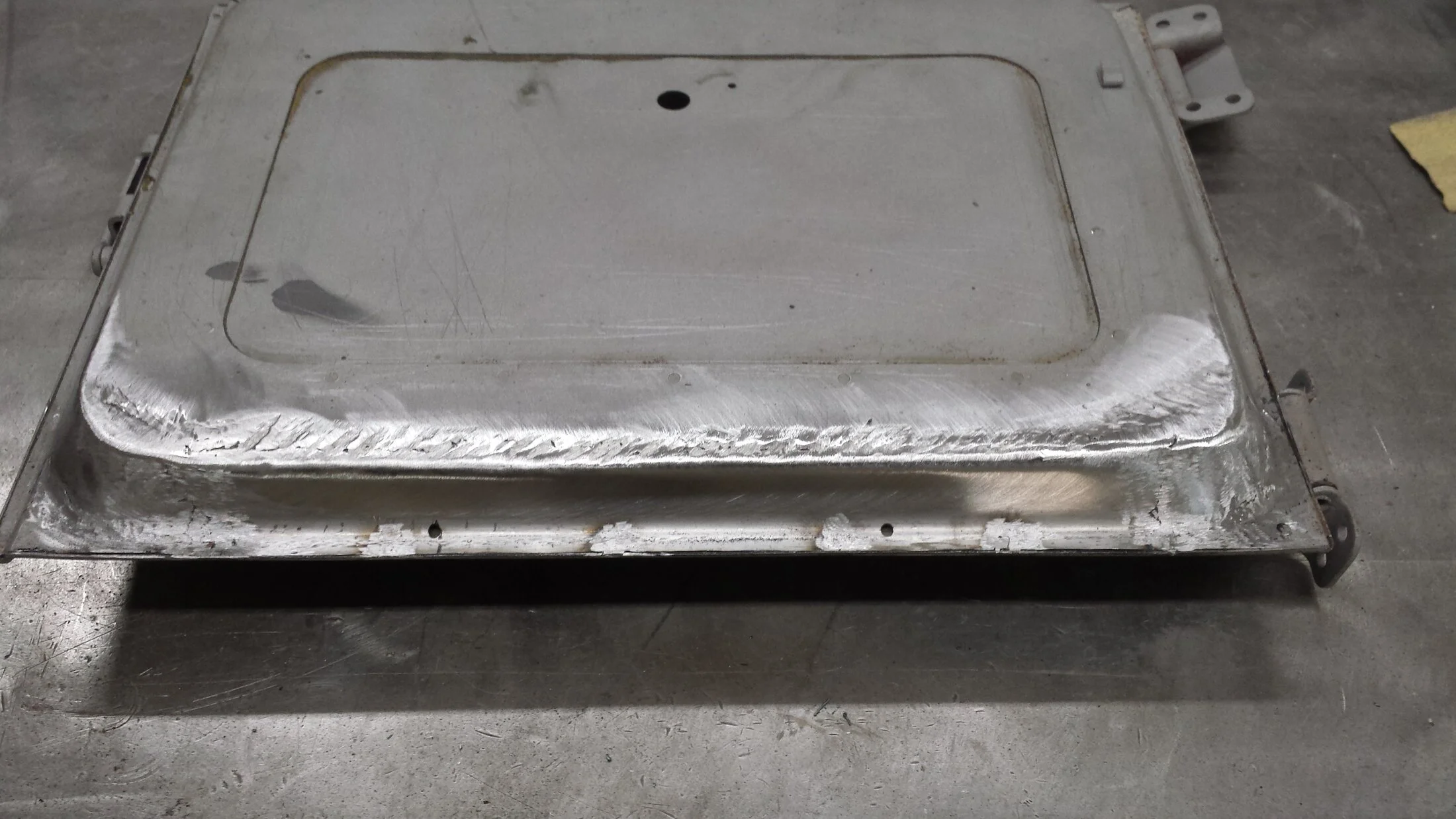 Metal work rear door done.webp