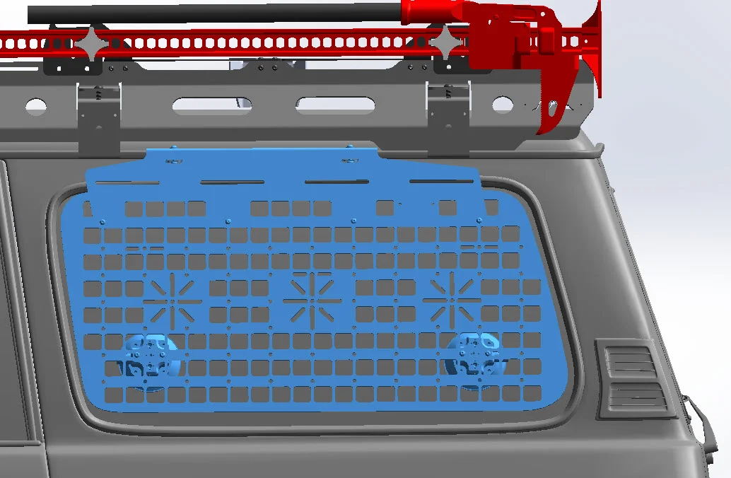 MOLLE Panel Gutter Mount Vehicle.webp