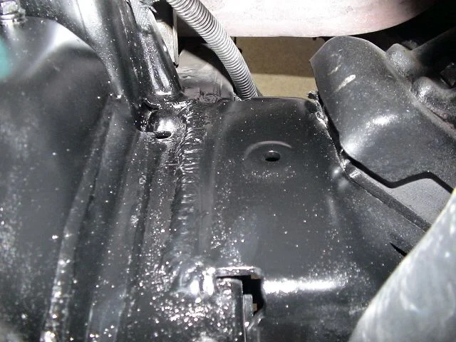 Motor mount bracket weld repair.JPG