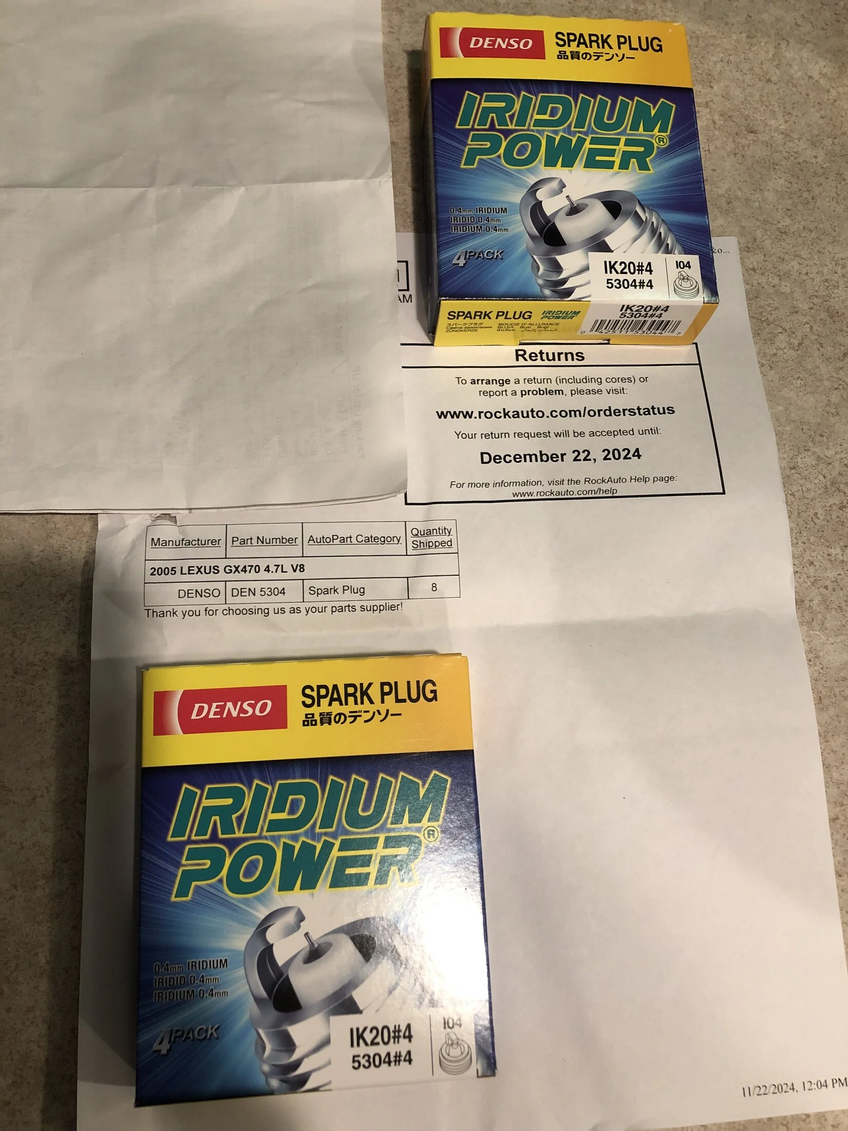 New Spark Plugs.webp