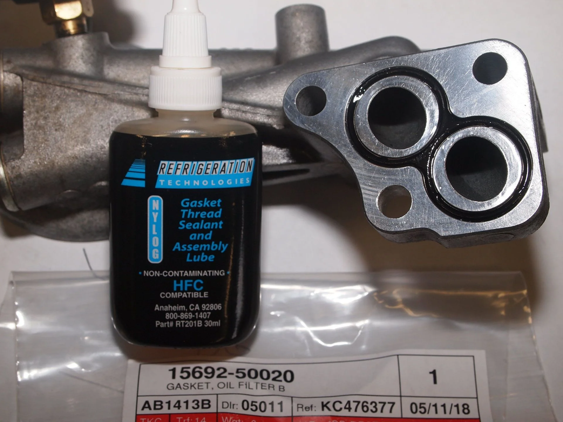 Oil filter bracket & cooler seals (3).webp