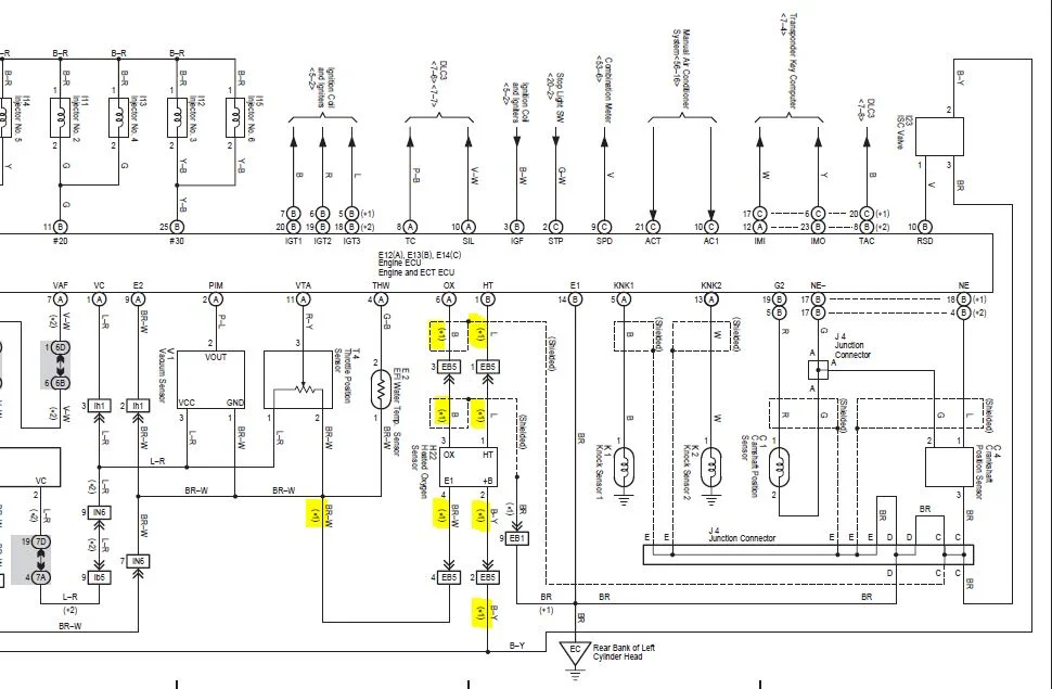 Oxygen sensor diagram (J100) - verschillen.webp