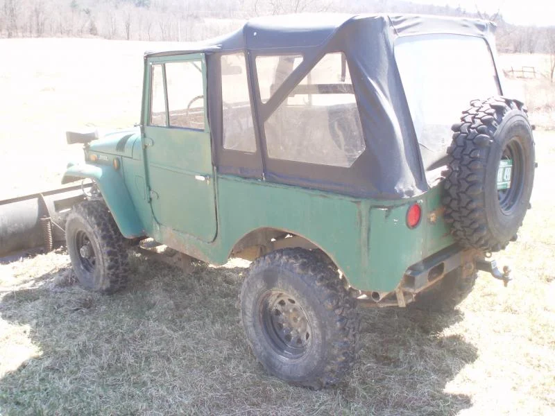 1968 fj 40 w/plow pownal vt. $ 3,500