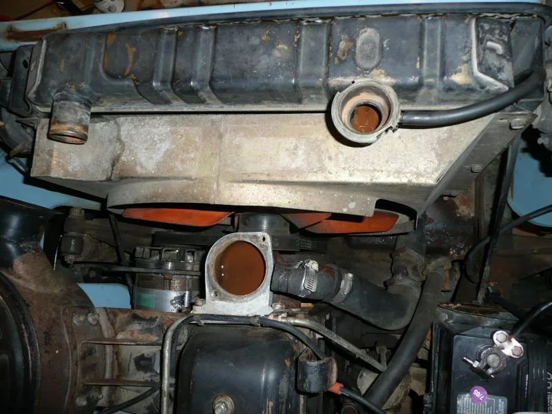 1972 FJ40 (9/72) Radiator Stop Cock - Dry - How to Drain | IH8MUD.com ...