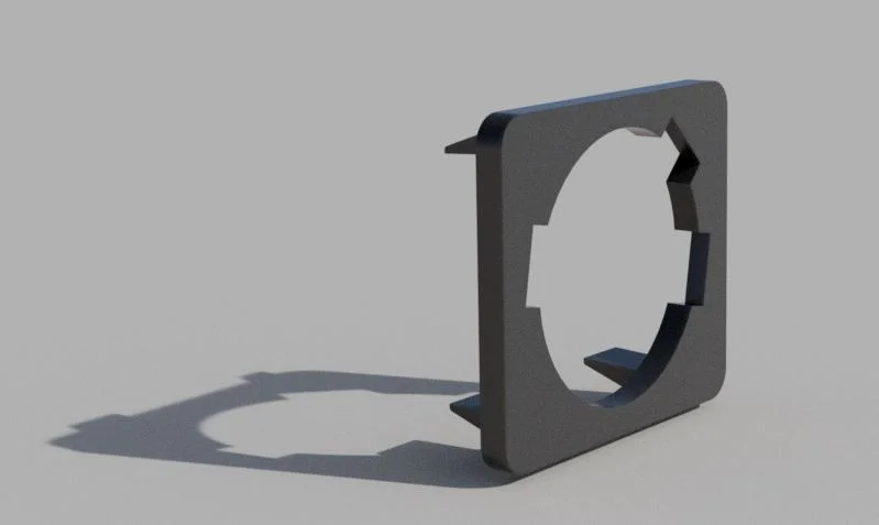 Rendering of switch insert
