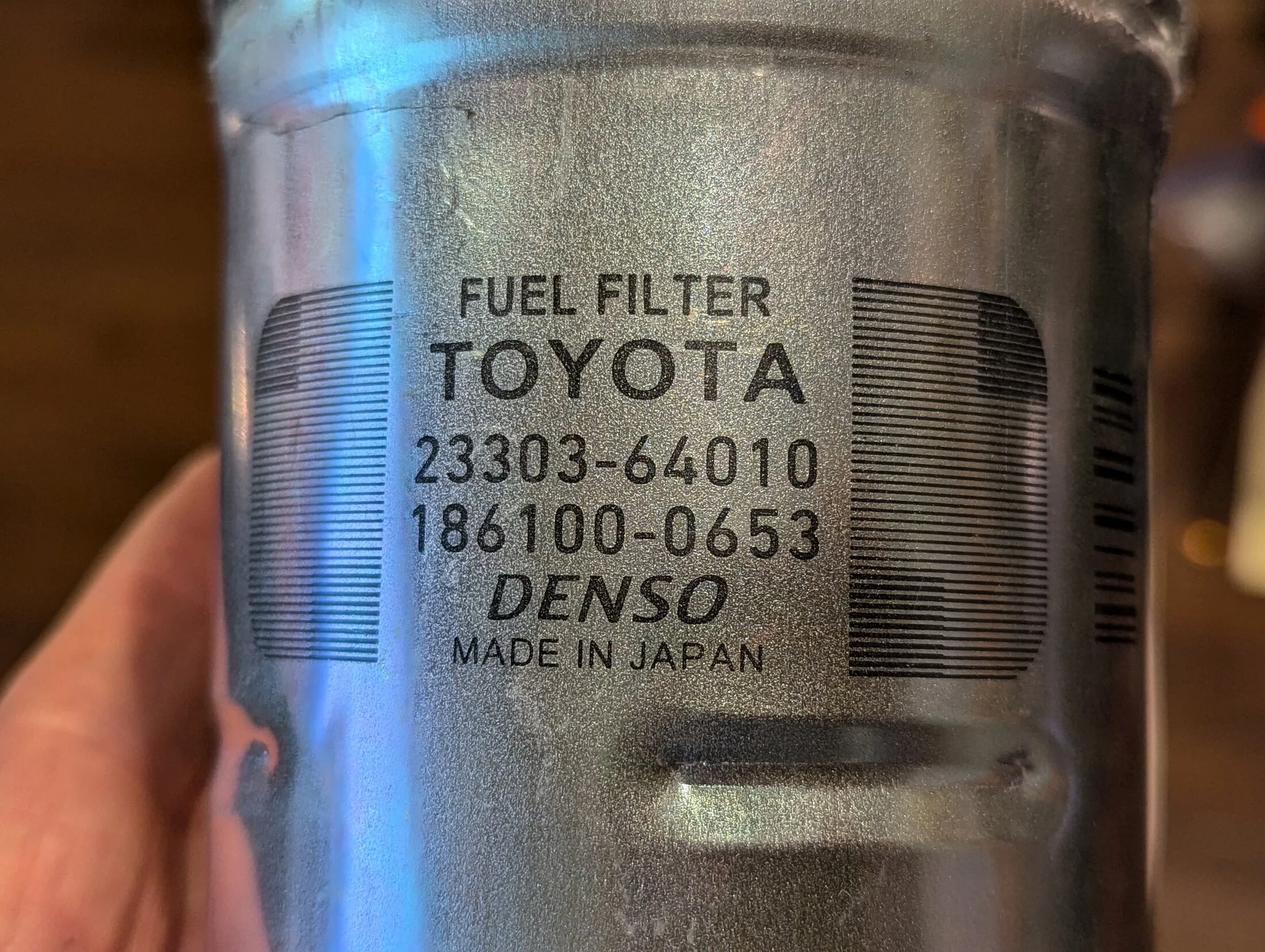 Genuine Fuel Filter? (23303-64010) for 1HZ | IH8MUD.com
