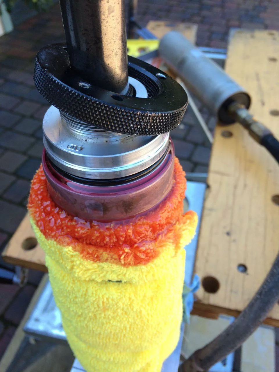 Radflo OVH30, piston shaft insert bleed.webp