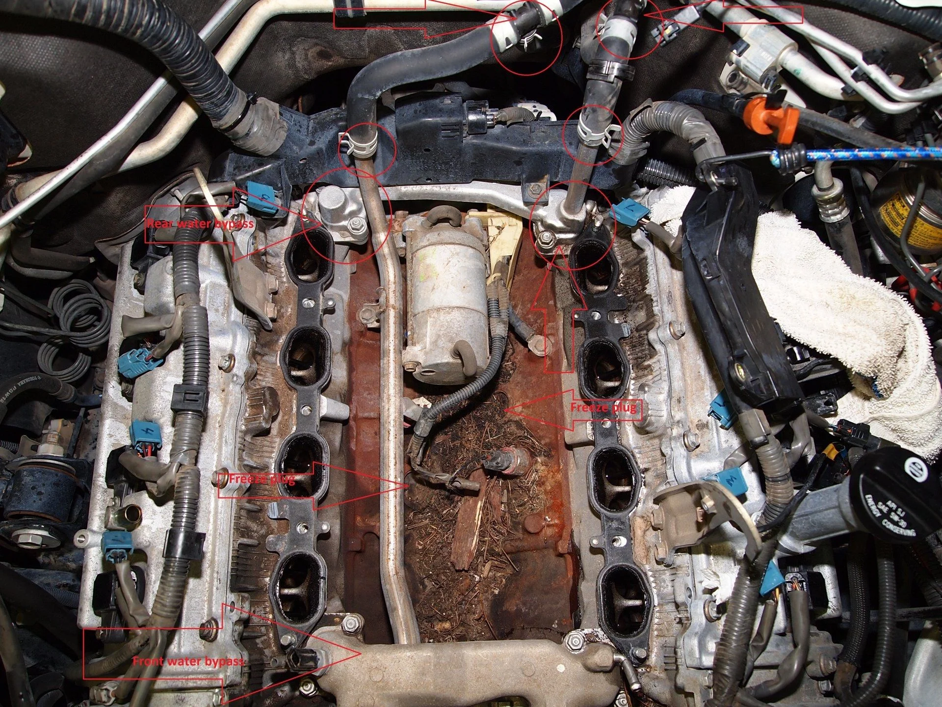 Rear & front water bypass joint.webp