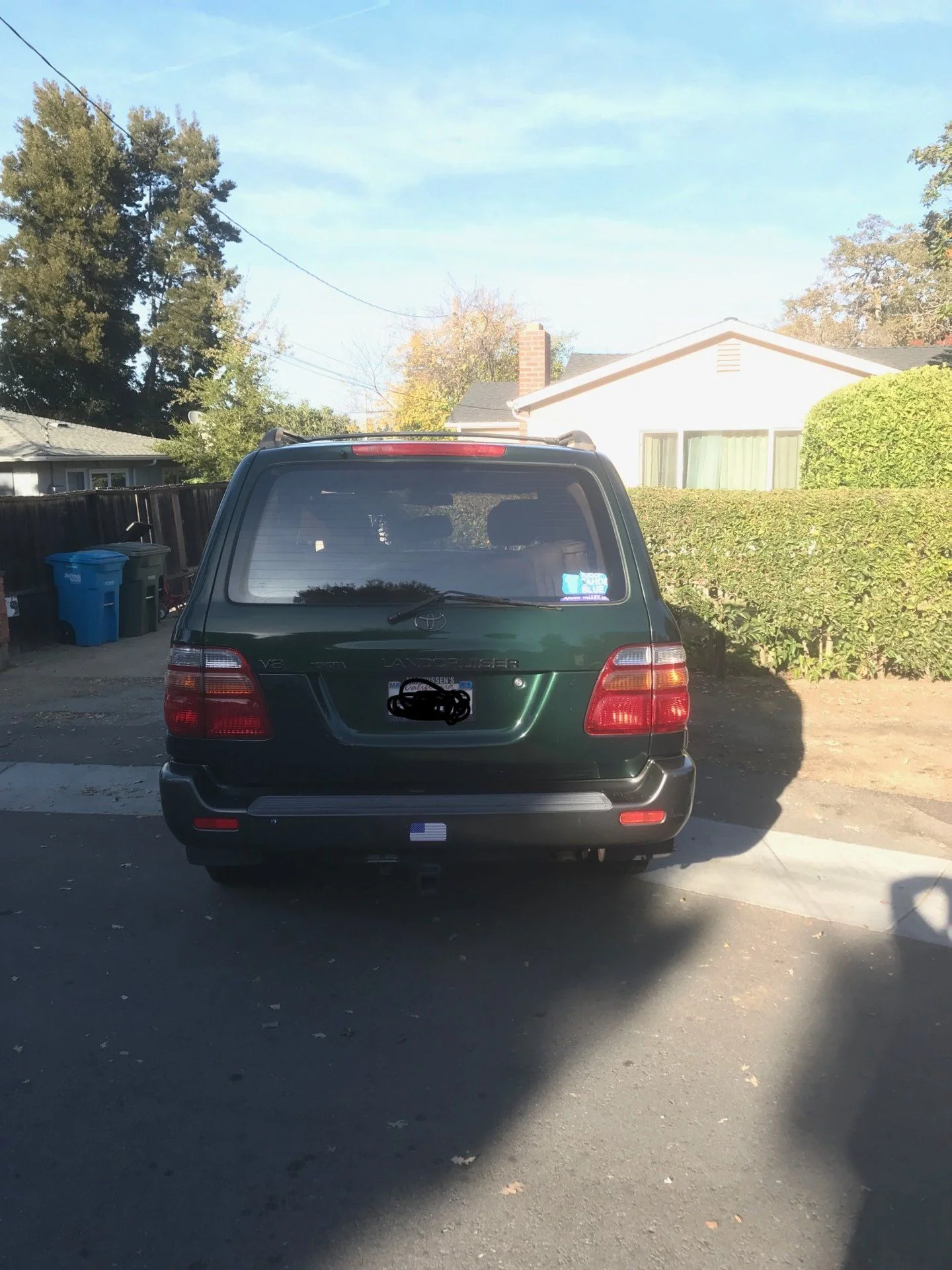 2000 Toyota Landcruiser - 215k miles, one owner