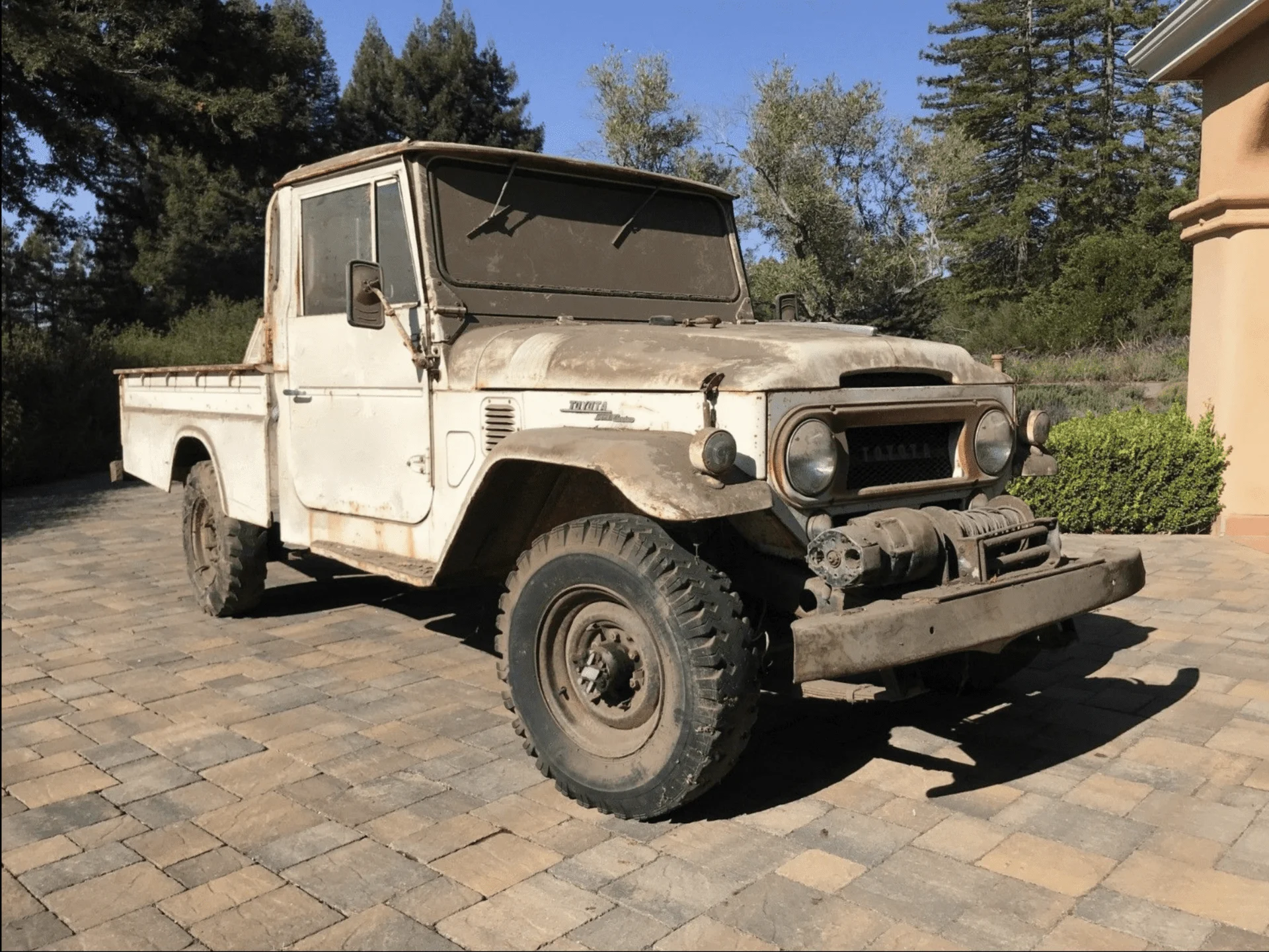 [CALI] NOT MINE! FJ45 Long Bed Barn Find, Mostly Original