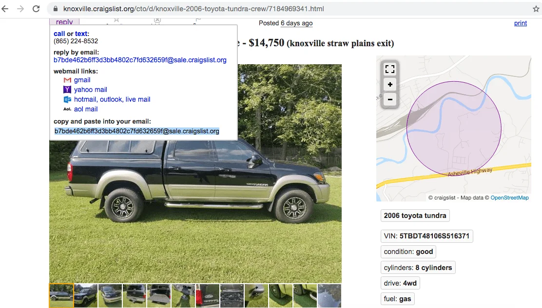 knoxville for sale - craigslist