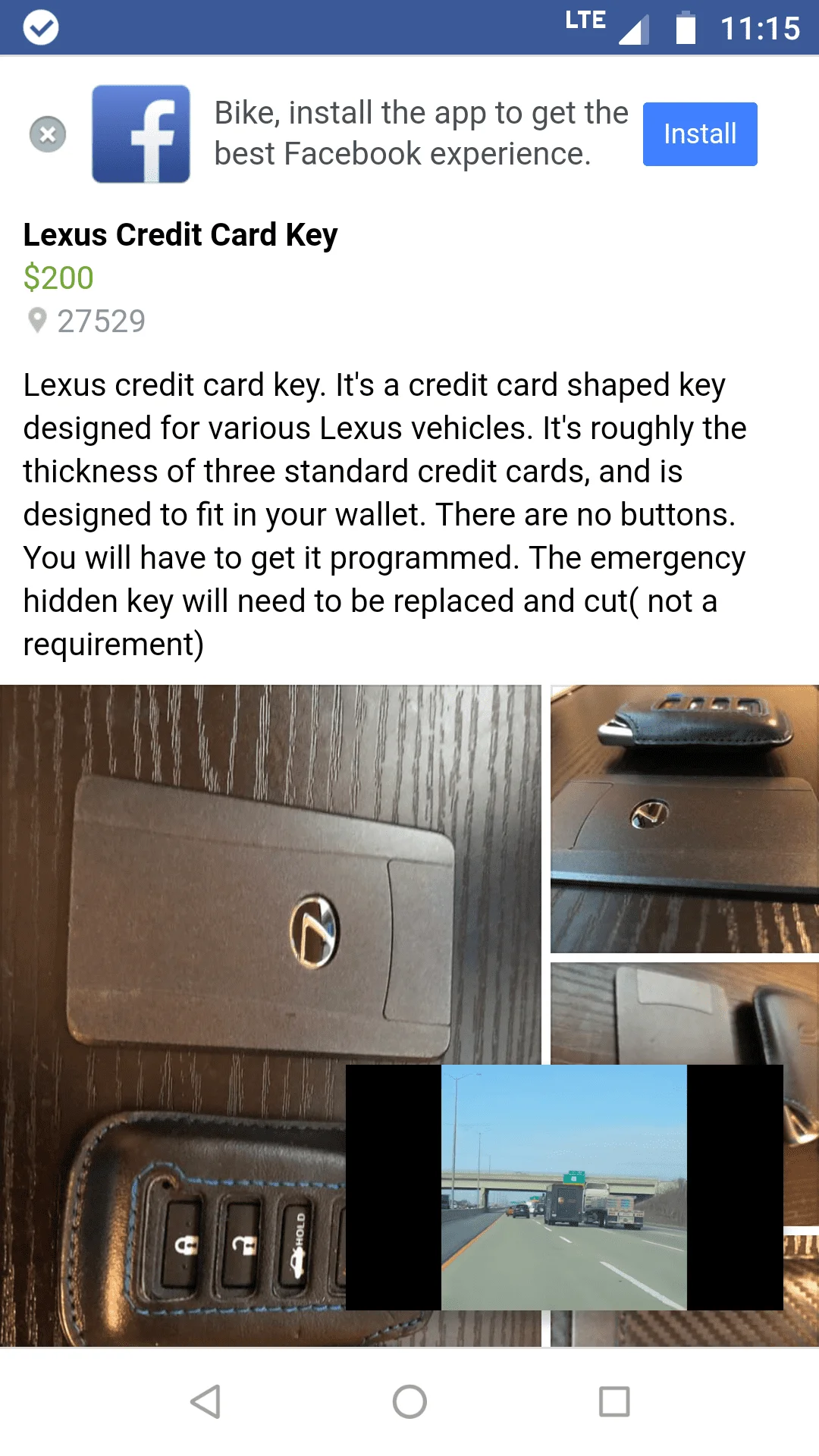 Lexus card key conversion? | IH8MUD Forum