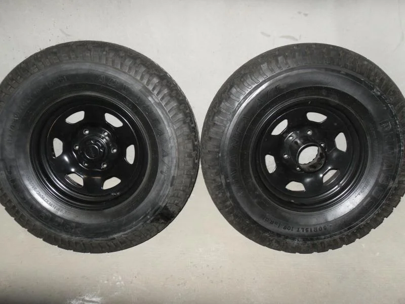 For Sale - For Sale: FJ60 OEM wheels w/tires | IH8MUD.com Forum ...