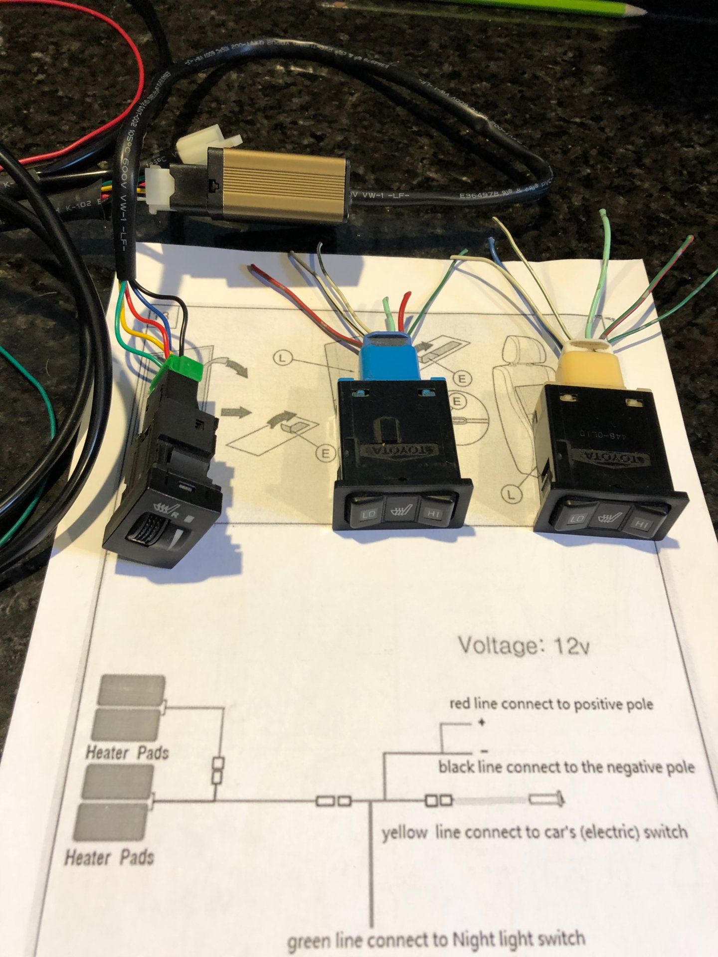 Heated Seat Switches RX300 | Page 2 | IH8MUD Forum