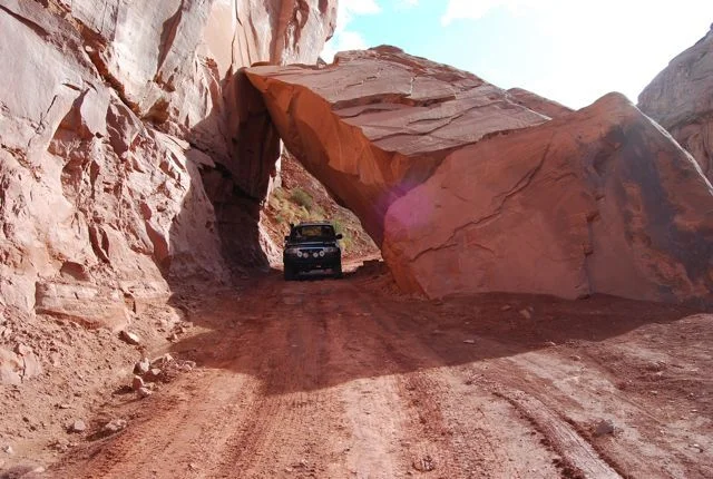 Shannon under rock.webp