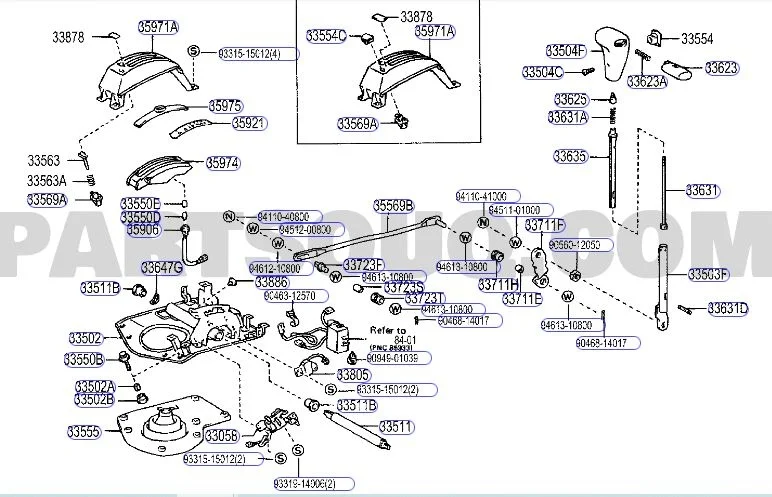 Shifter Assembly FZJ80 A343F.JPG