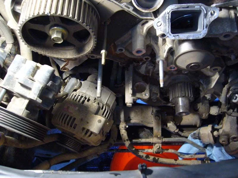 Smog pump & alternator swung out of the way pic.webp