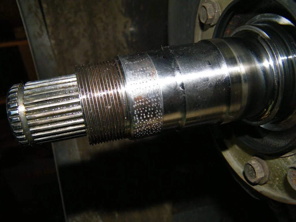 Staked dimpled spindle.JPG
