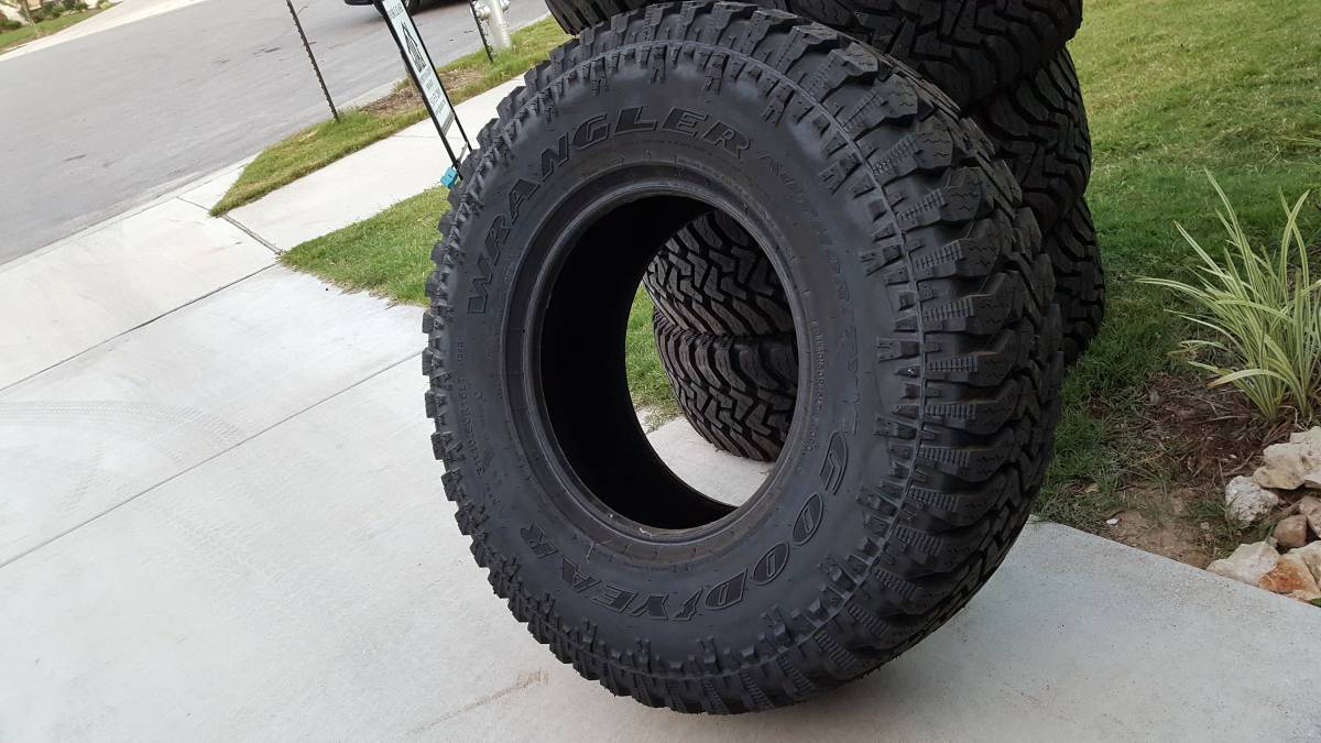 SOLD - 5 New Goodyear Wrangler Authority Tires  LT | IH8MUD  Forum