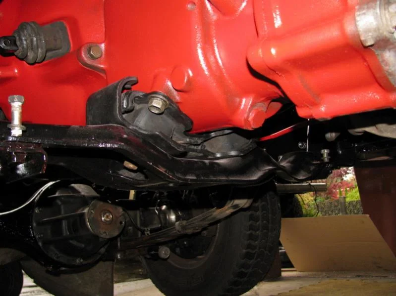 Tranny on rear crossmember.webp