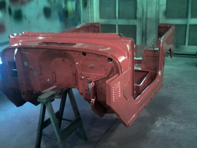 tub drivers side firewall painted.webp