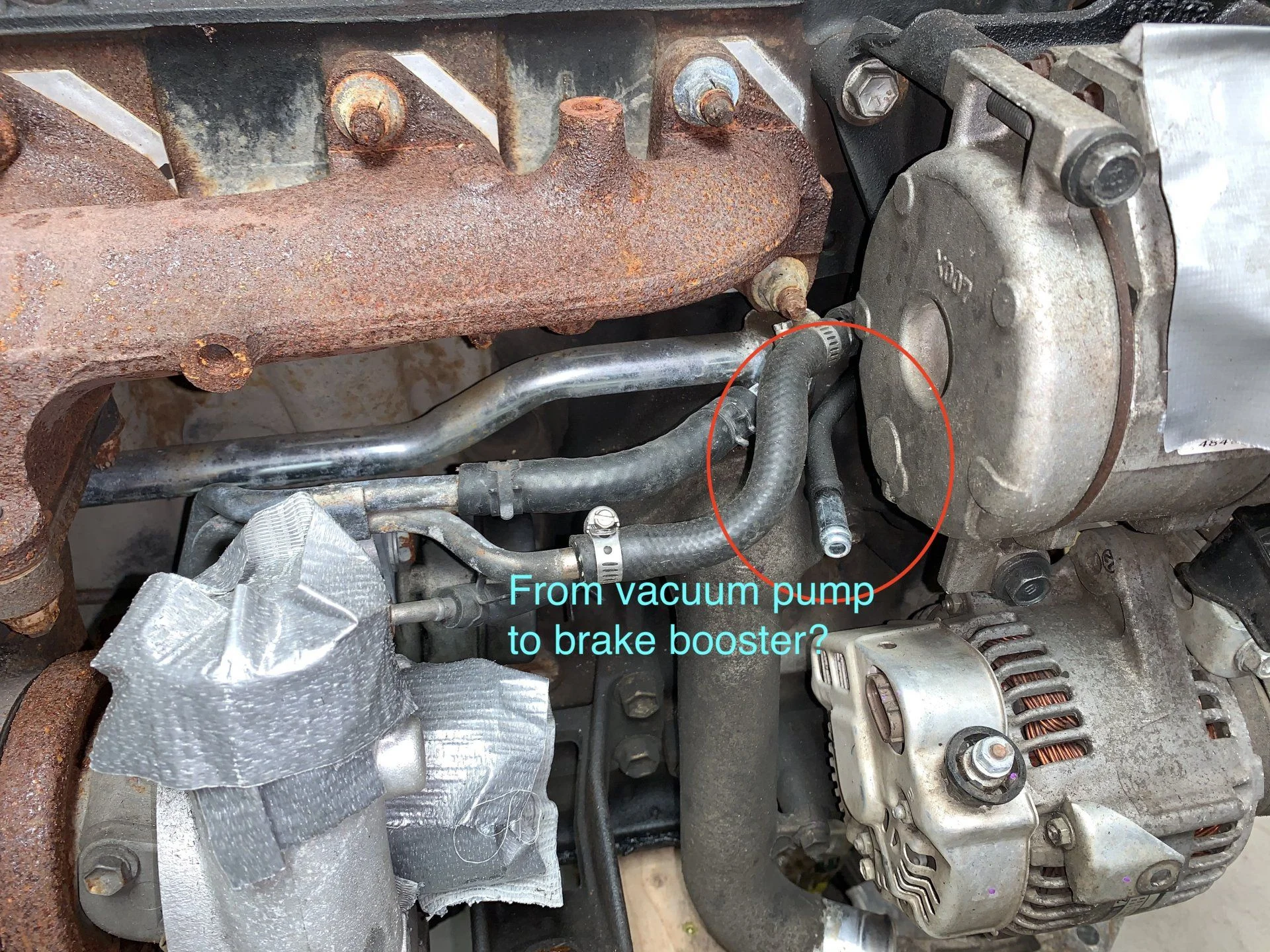 ? vacuum to brake booster.JPG
