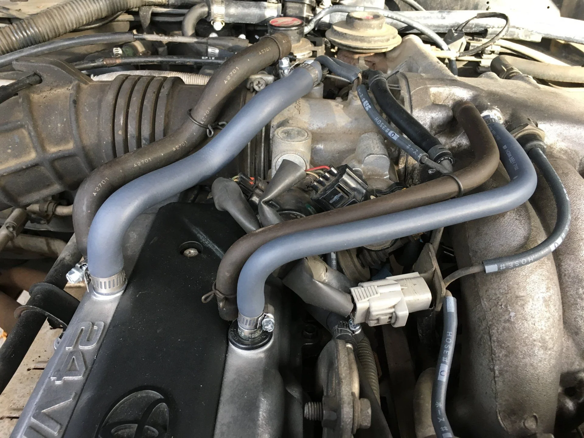 Valve Cover Hoses (old and new).webp