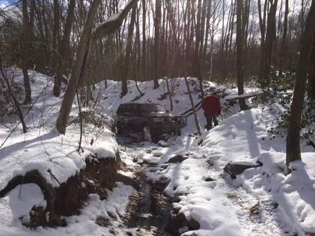 Vince on culvert trail.JPG