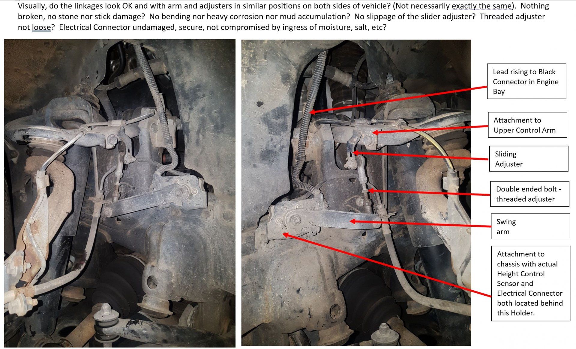 Visual Inspection  - Front Height Control Sensors.JPG