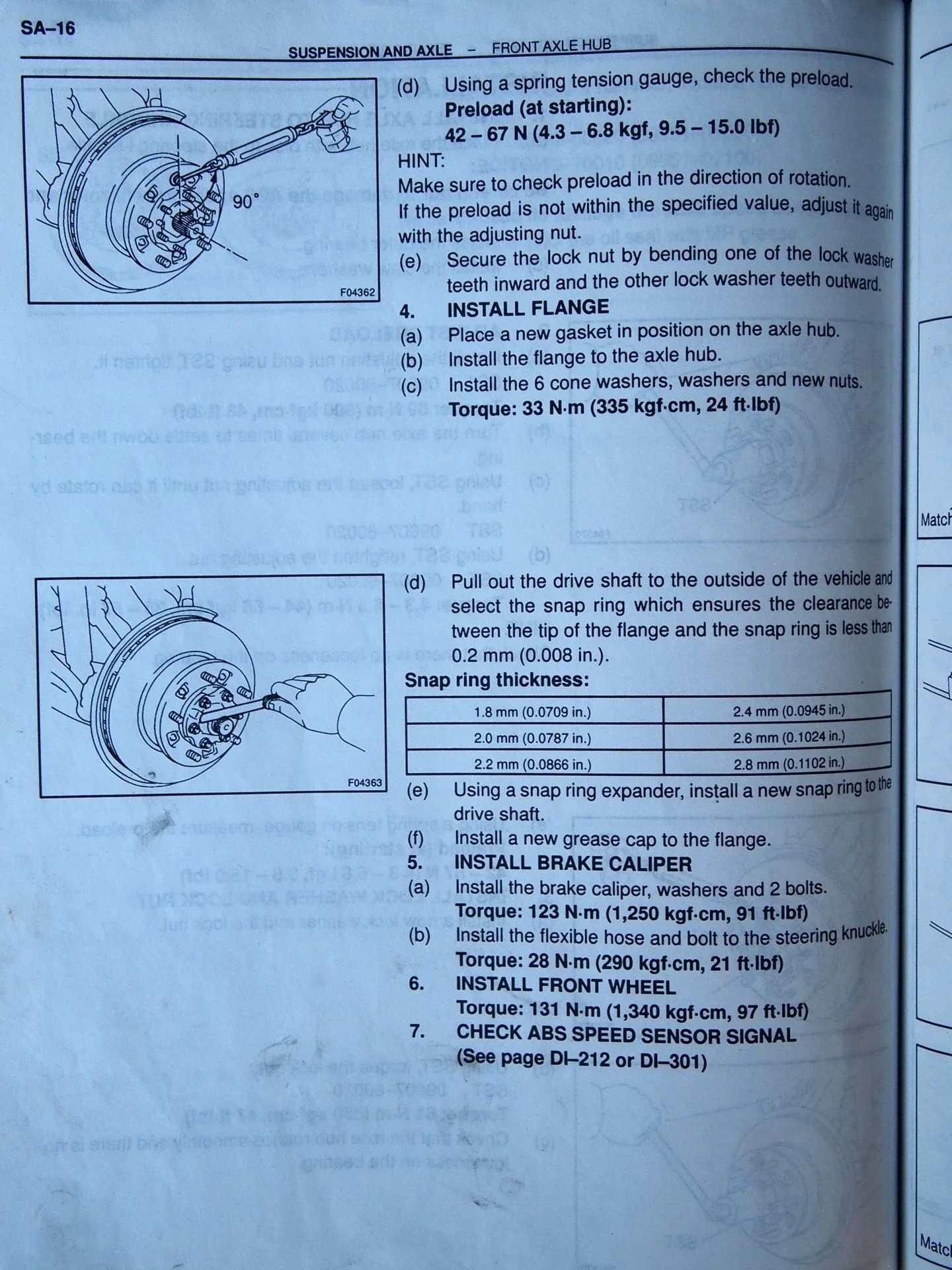 Wheel bearing Preload & snap ring gap 2.webp