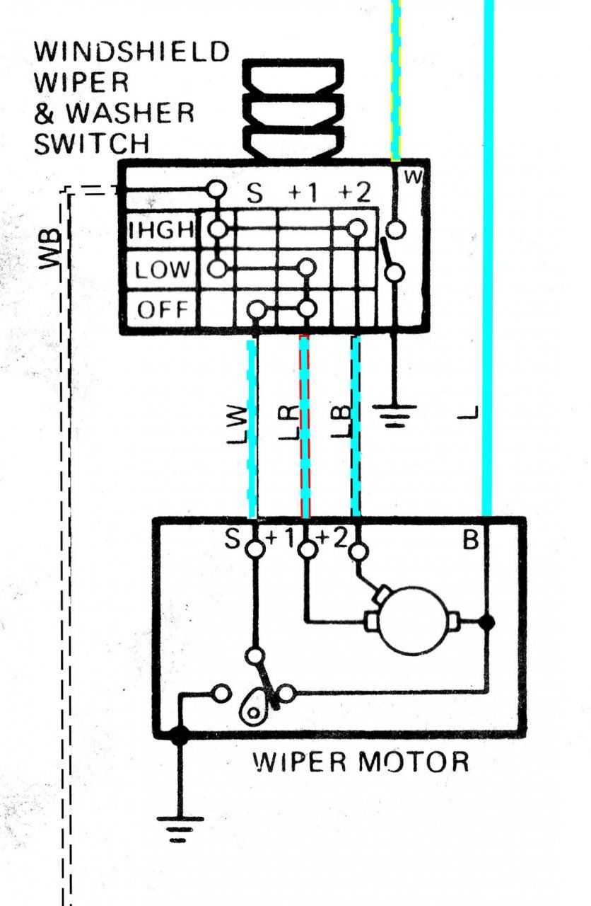 84' Wiper motor wiring | IH8MUD Forum