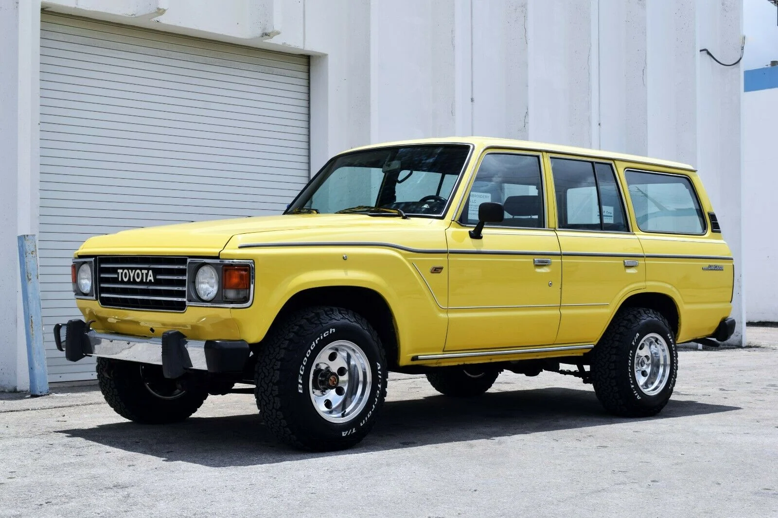 1985 FJ60 - Yellow