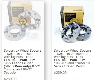 Spidertrax 100 spacers.webp