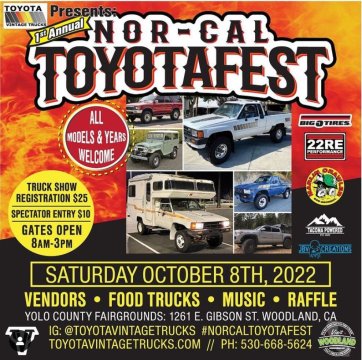 Nor Cal Toyota-fest in Woodland, Ca.