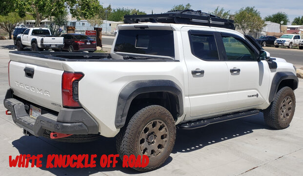 4th Gen Tacoma rock sliders white knuckle off road (5).jpg