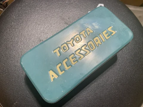 Vintage Small TOYOTA ACCESSORIES Box