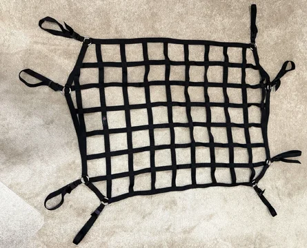For Sale  eBay - Raingler 1" webbing behind the front seats barrier net