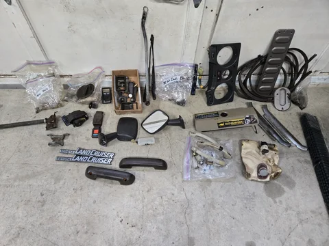 BJ60 Misc parts clean out