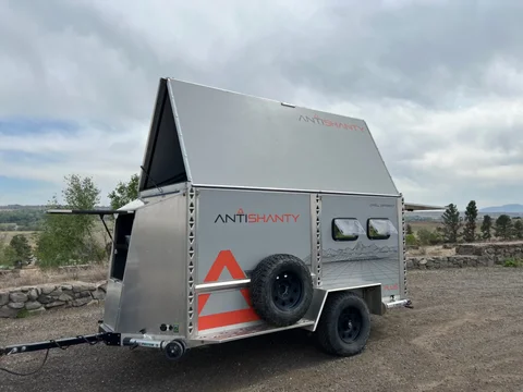 AntiShanty Tiny Home Adventure & Overland Trailer - Only 2,000 lbs!